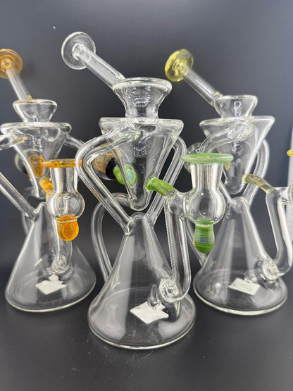 Pugsley Glass Recycler Color Accent 10mm 90°