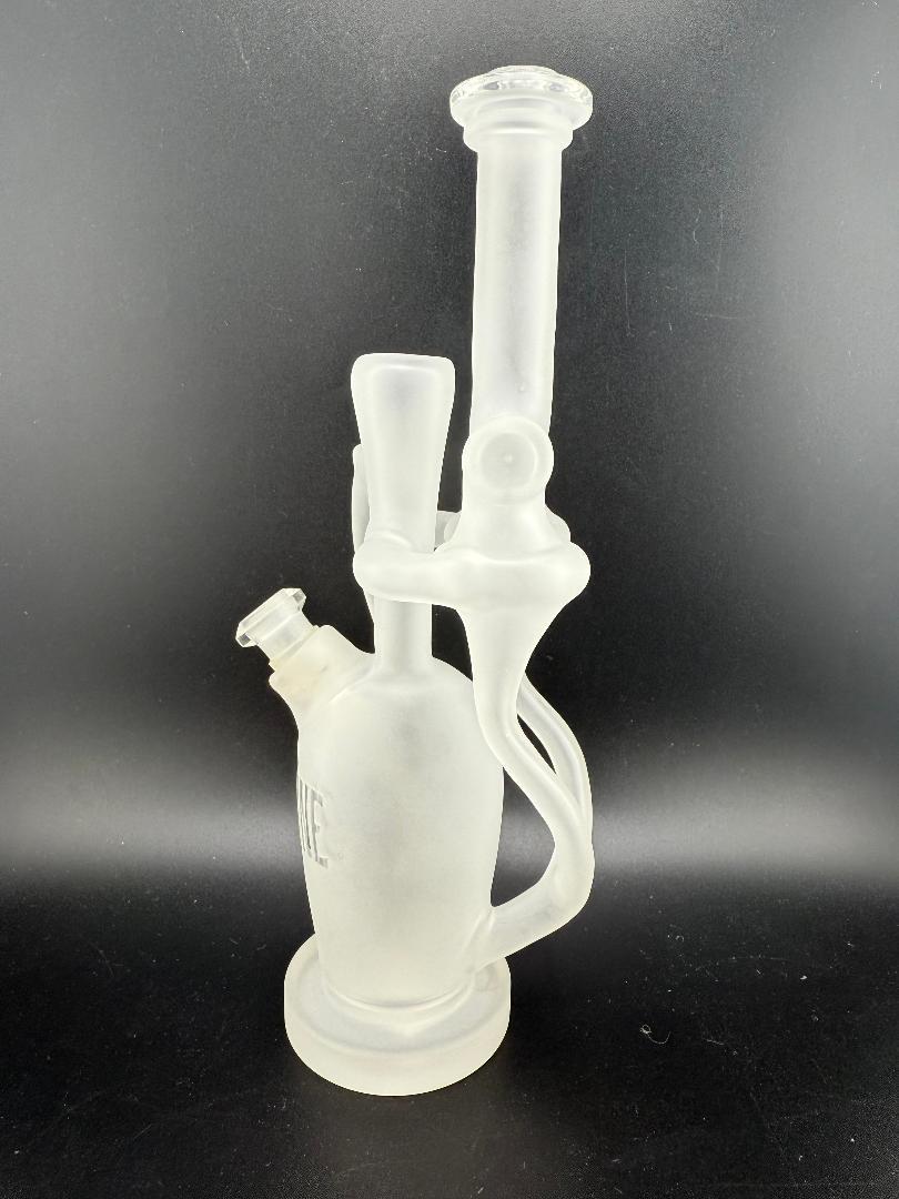 Domer Glass x Brando Welk (Montage Glass) Collab – Moon Shine Jug Double 10mm Recycler