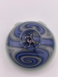 Tim Doane Pendant – Hollow Disc with Psychic Cat Millie