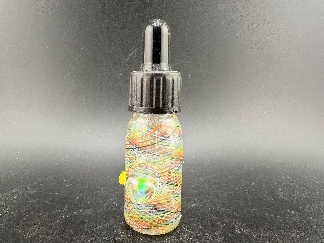 Highgrade Glass Dropper Bottle / Vial - Worked
