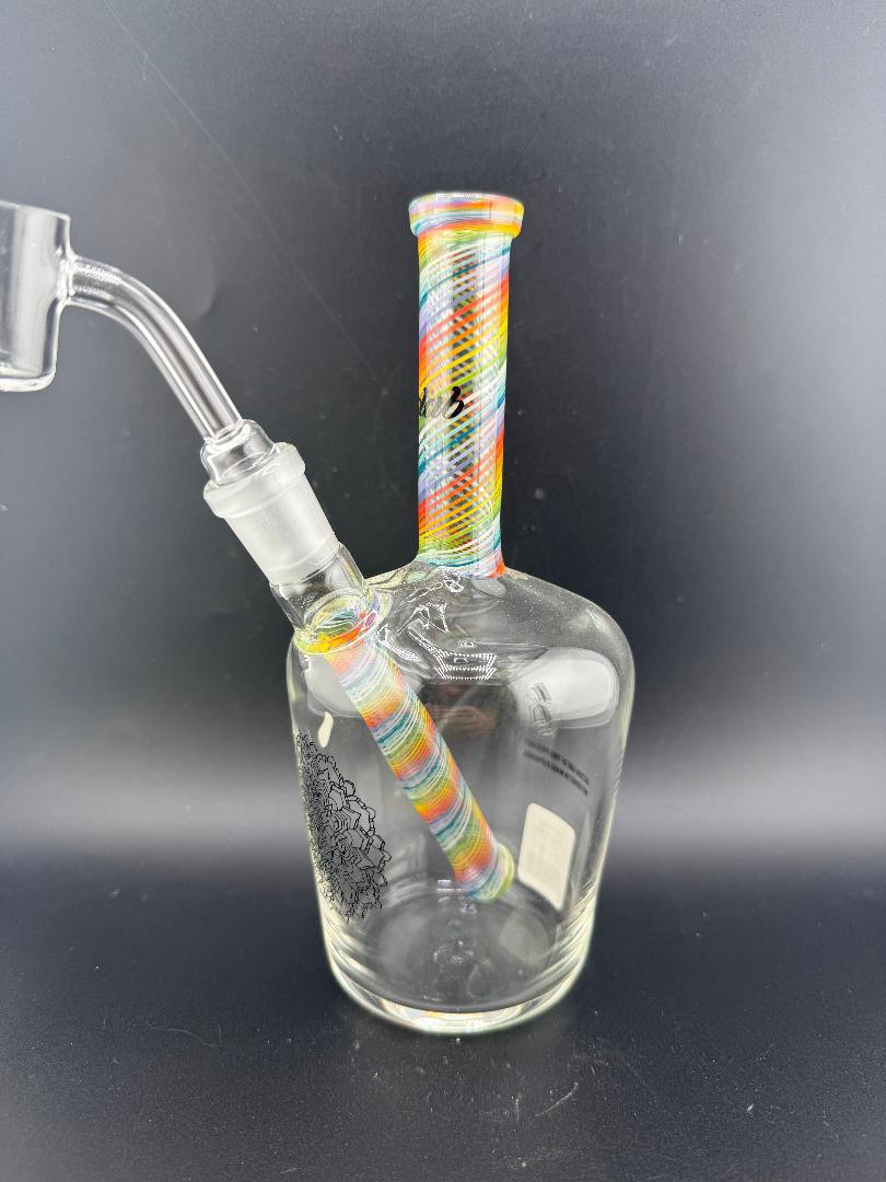 Idab Glass Worked Henny Bottle 14mm 45°