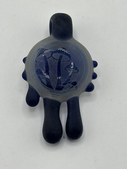 Danny W Glass Pendant - Sandblasted