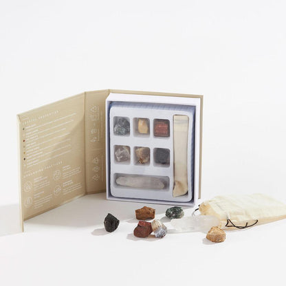 Geocentral Grounding Stones Crystal Collection