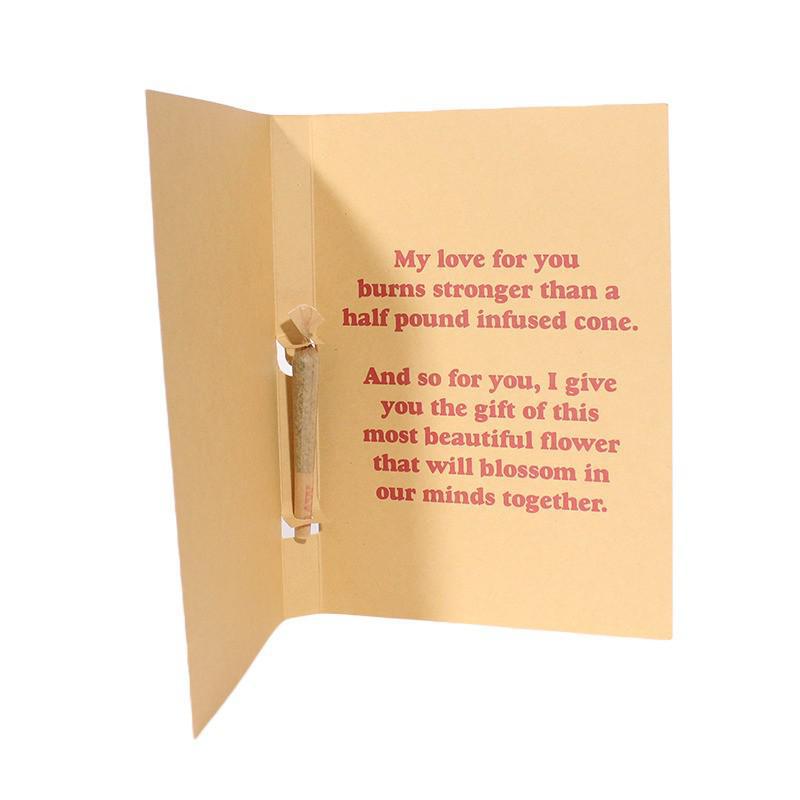 RAW Rolling Papers Valentine Card