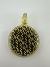 Highgrade Glass Pendant - Sacred Geometry