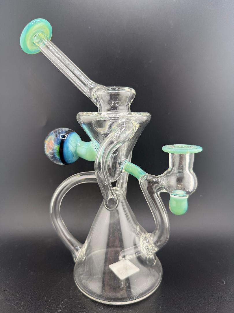 Pugsley Glass Recycler Color Accent 10mm 90°
