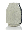 Smokebuddy Original Personal Air Filter with keychain and LED light in a speckled design.