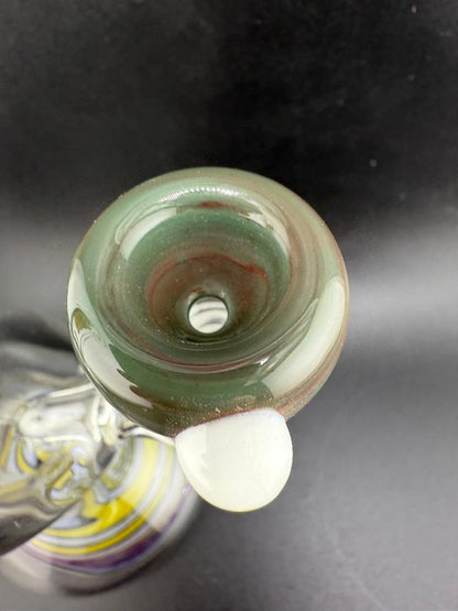 Highgrade Glass Single Color Green 14mm Bowl piece