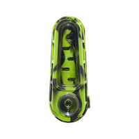 Eyce Glacier Spoon Pipe in green camouflage pattern, ultra-functional silicone rubber design for easy cleaning.