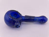 Brando Glass Dry Pipe - Cobalt Space Tech w/ Various Accents