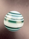 Taco Glass Marble - 2 Tone Spiral 1"
