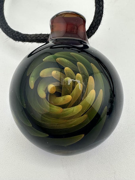 Crondo Glass Pendant - Fumed Implosion