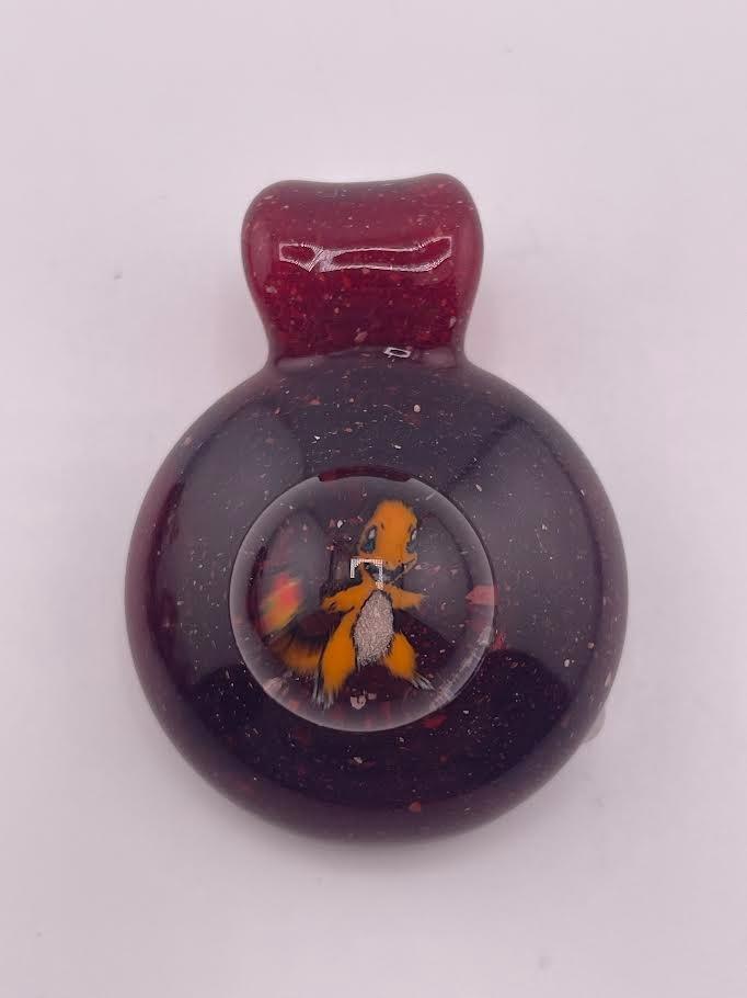 Tim Doane Glass Pendant - Monster Inspired Character