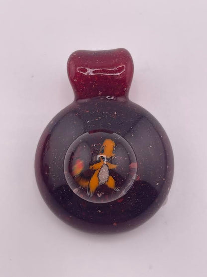 Tim Doane Glass Pendant - Monster Inspired Character