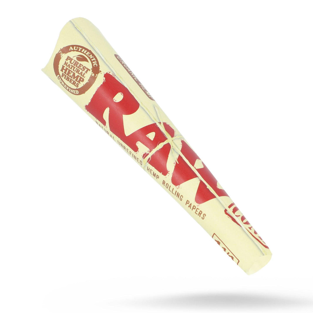 RAw Rolling Papers Organic Hemp 1 1/4 Cones 6pc