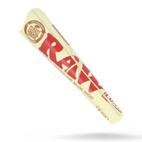 RAW Rolling Papers Organic Hemp 1 1/4 Cones 6pc