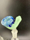 Sherlock Hybrid Hand Pipe Bowl 14mm, colorful design with smooth airflow for enhanced performance.