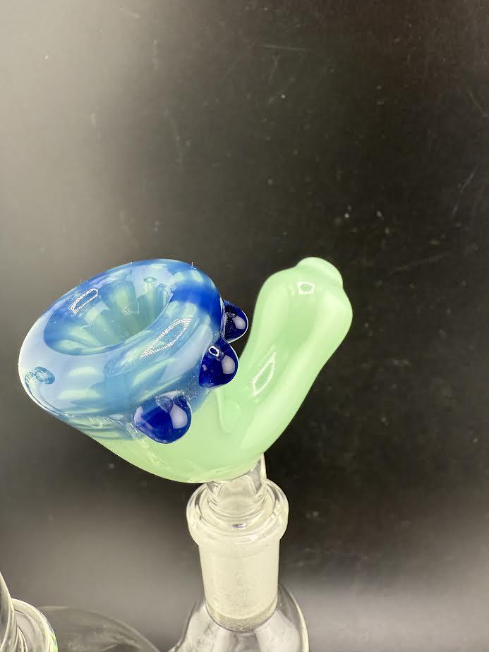 Sherlock Hybrid Hand Pipe Bowl 14mm, colorful design with smooth airflow for enhanced performance.
