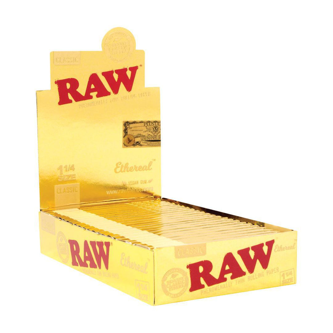 RAW Rolling  Papers Ethereal Papers 1 1/4"