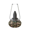 Poseidon Atlantis 510 Battery Cup Vaporizer in digital camouflage design, featuring a sleek glass chamber.