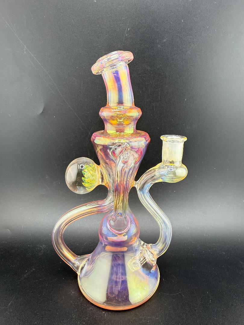 Crondo Glass Fumed Mini Recycler 10mm 90°