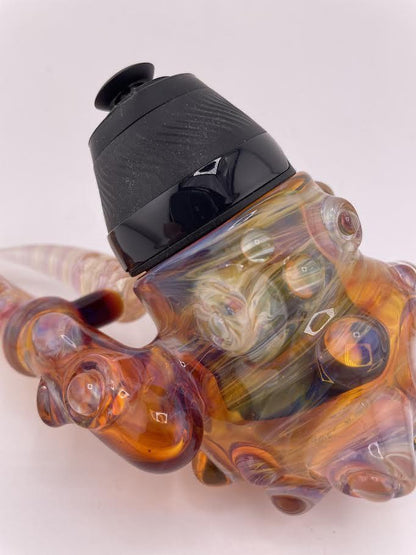 Brando Glass Puffco Proxy Pipe - Amber with Horn