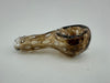 Phillip Glass Dry Pipe - Fumed & Frit Spoon