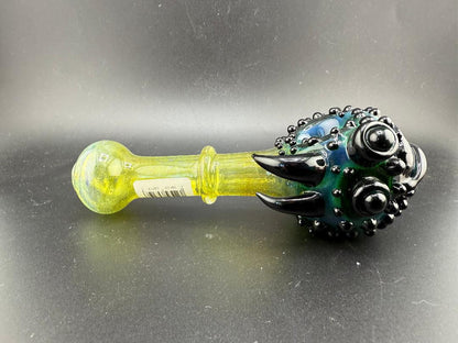 Crondo Glass Eye / Teeth Hand Pipe