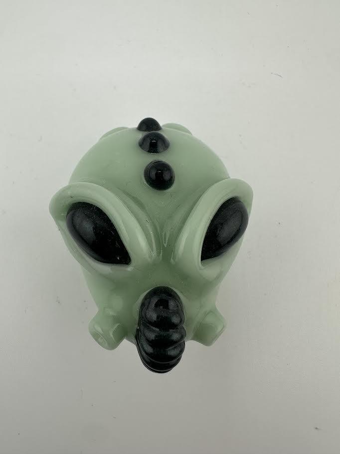Tim Doane Glass Pendant / Necklace - Alien