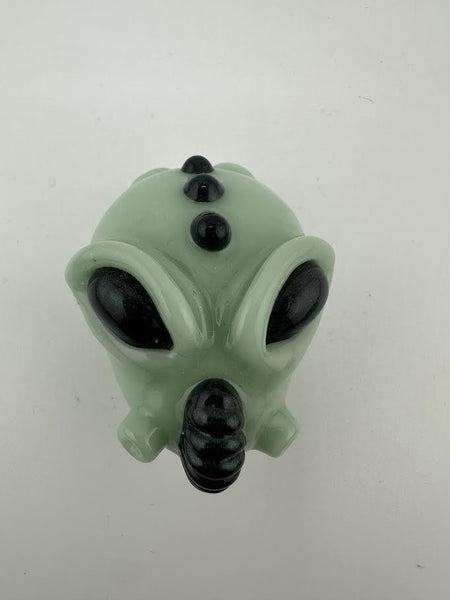 Tim Doane Glass Pendant / Necklace - Alien