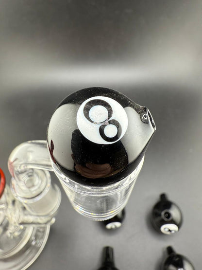 Brando Glass 8 Ball Bubble Cap