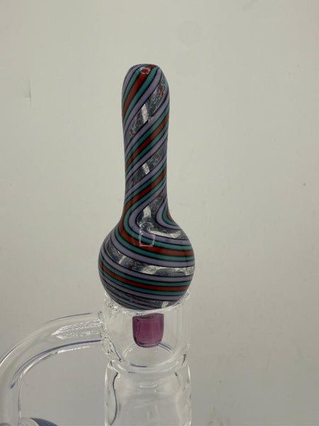 HighGrade Glass Long Stem Bubble Cap