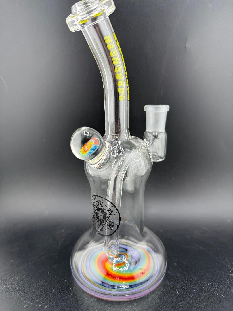 Highgrade Glass Banger Hanger w/ Reversal Bottom 14mm 90°