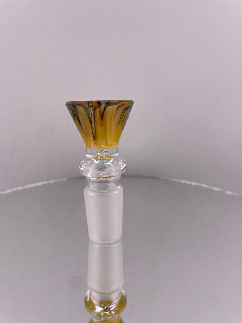 Import Glass 18mm Bowl / Slide - Wig Wag Funnel