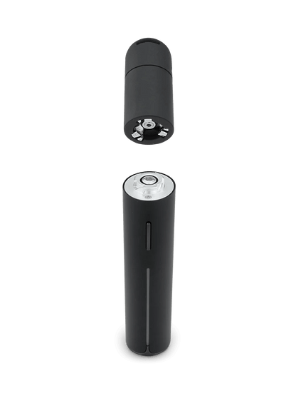 Puffco Pivot Mobile Vaporizer in sleek black design for a premium dabbing experience on the go.