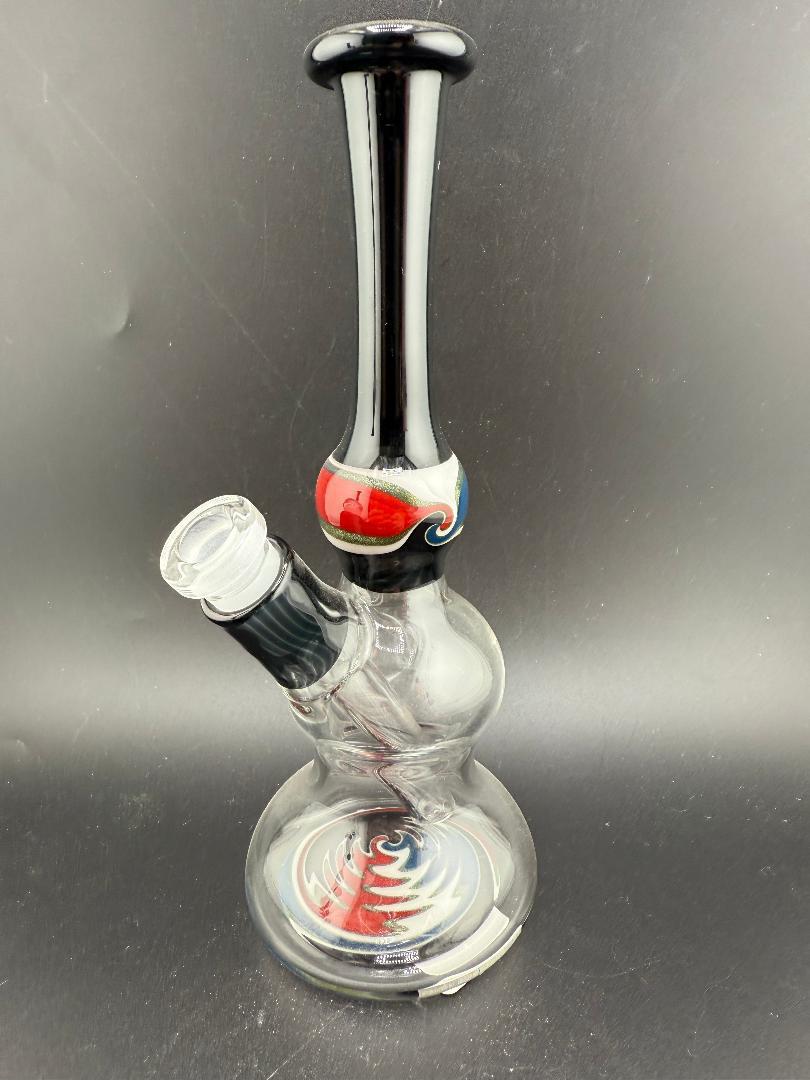 Grandpa Dad Glass Wig Wag Bottom Worked Neck Jammer 10mm 45°
