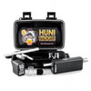 Huni Badger portable device with accessories in protective case for herbal extracts usage anytime, anywhere.