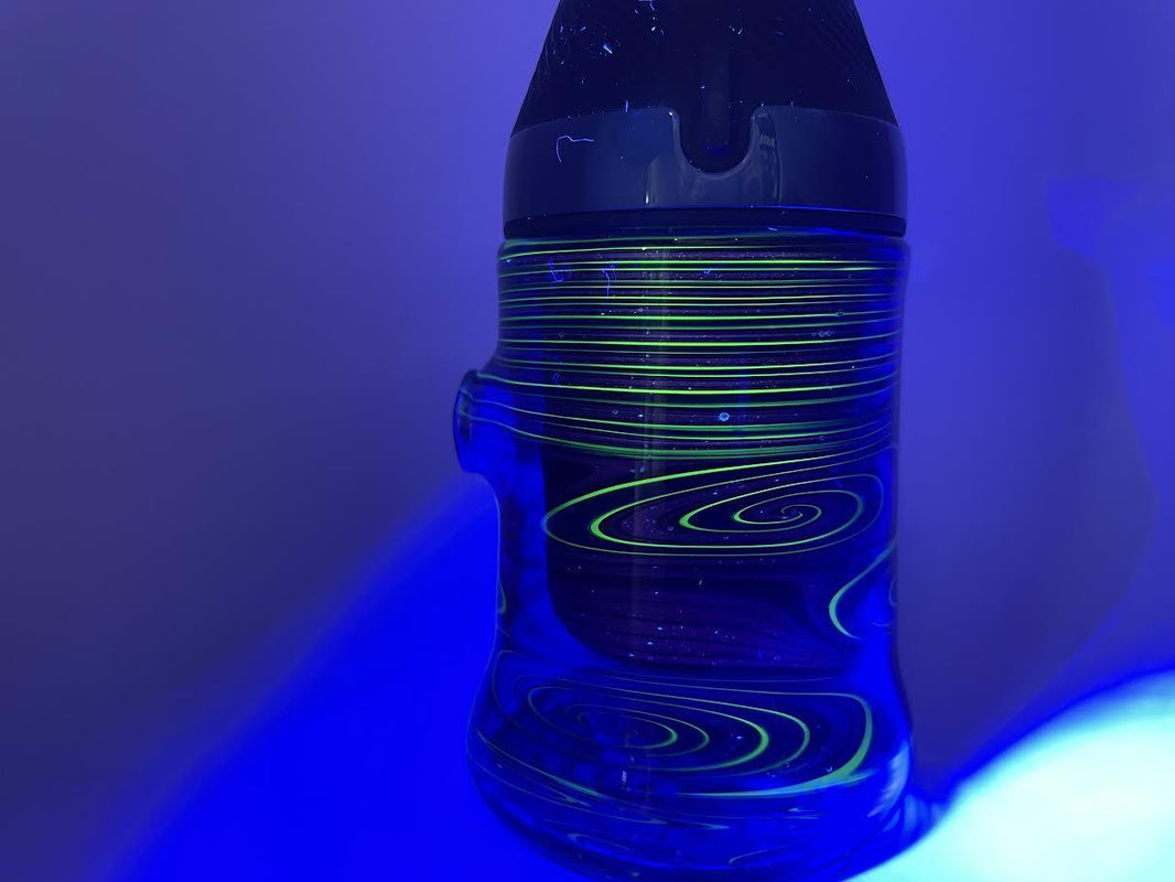 Brando Glass Puffco Proxy Core Accessory - UV,  Line Work & Crushed Opal