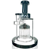 AFM Glass 8 Arm Tree Perc Rig TX544, featuring a diffused fixed stem design for smooth hits.