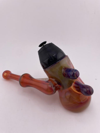 Brando Glass Puffco Proxy Pipe - Amber with Fumed Window