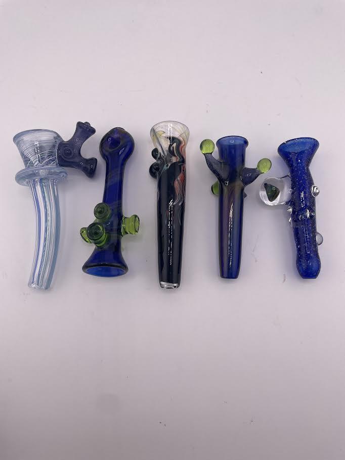 Brando Glass Chillum - Assorted Designs