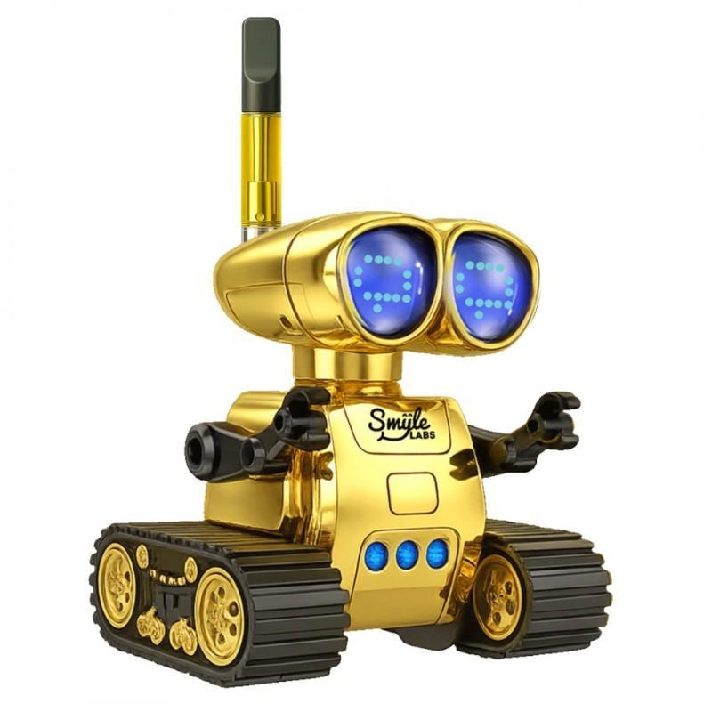 Smyle Labs Robotjamin 510 Battery GOLD Edition, a remote controlled Robotjamin battery with animated features.