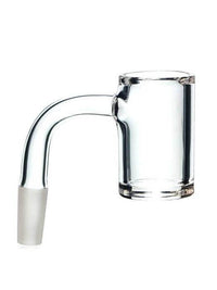 Bear Quartz 25mm Flat Bottom Quartz Banger for dabbing, featuring optimal heat retention and smooth hits.