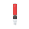 Yocan Rex Portable Enail Vaporizer Kit in red color with sleek design for easy wax vaping.