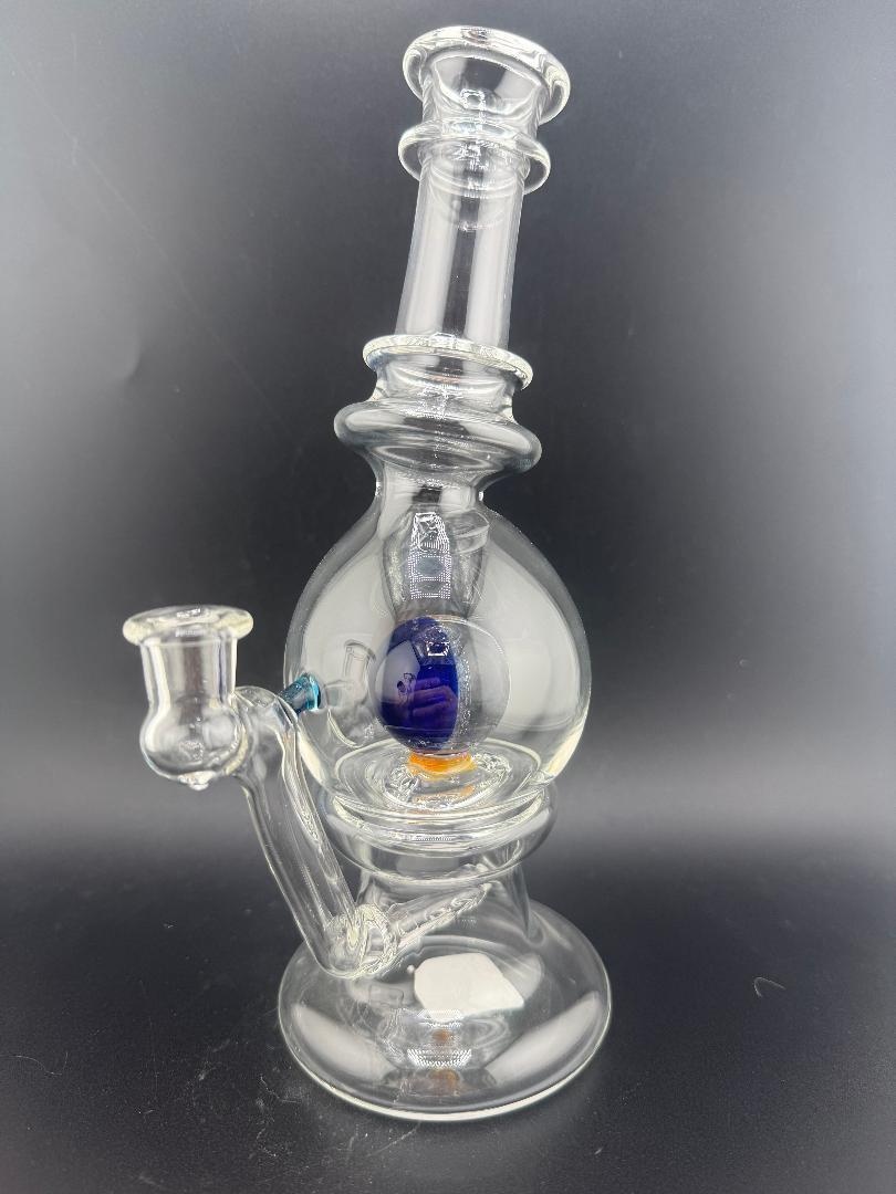 Brando Glass Clear Blooper Rig w/ Marble 10mm 90°