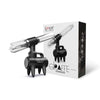 LOOKAH Giraffe electric nectar collector with glass mouthpiece and box, designed for pure flavor and easy cleaning.