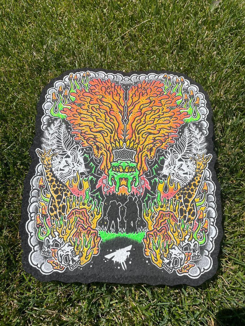 MoodMats Protective Mat – Fungal by @darkmountaincult