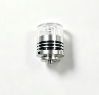 Glass Mouthpiece Compatible with VOOZR P2A Chamber & Puffco Pivot Chamber