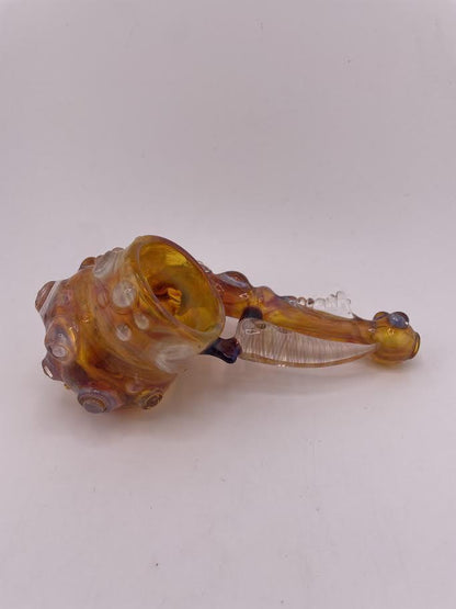 Brando Glass Puffco Proxy Pipe - Amber with Horn