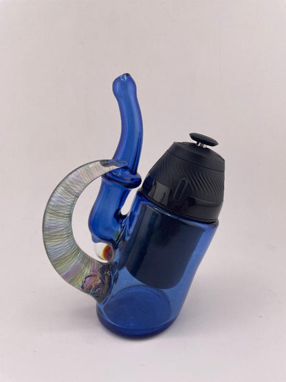 Brando Glass Puffco Proxy Glass - Cobalt Sherlock w/ Horn Attachment